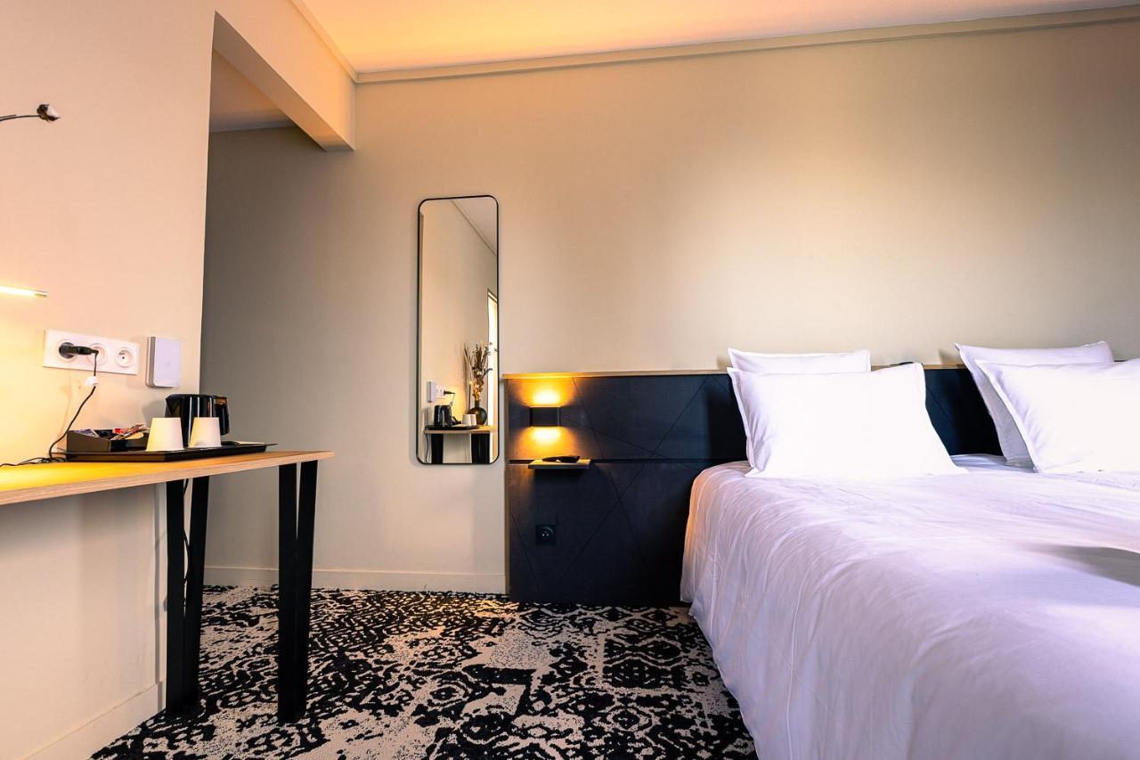 Logis Hotel & Restaurant Le Vert Bocage Franqueville-Saint-Pierre Zewnętrze zdjęcie